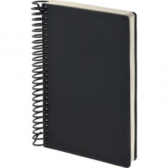 Ежедневник недатированный А5 AGENDA на спирали, черный, 128л 3-746/01