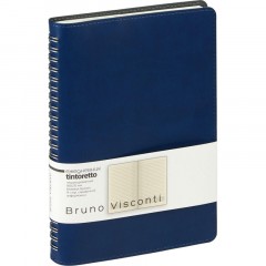 Ежедневник недатированный A5 TINTORETTO темно-синий, 136л 3-608/02