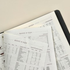 Ежедневник недатированный A5 TINTORETTO черный, 136л 3-608/03 - фото 10