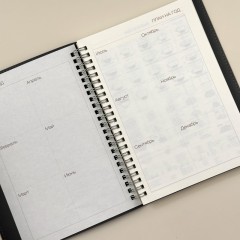 Ежедневник недатированный A5 TINTORETTO черный, 136л 3-608/03 - фото 12