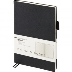 Ежедневник недатированный А5 GRAND черный, 128л 3-774/01