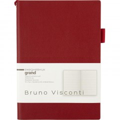 Ежедневник недатированный А5 GRAND бордовый, 128л 3-774/07 - фото 3