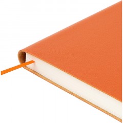 Ежедневник недатированный А5 GRAND оранжевый, 128л 3-774/09 - фото 5
