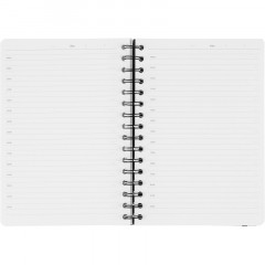 Ежедневник недатированный А5 PRAGMATIC на гребне, черный, 128л 3-748/04 - фото 10