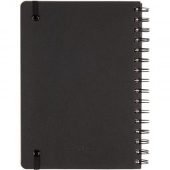 Ежедневник недатированный А5 PRAGMATIC на гребне, черный, 128л 3-748/04 - фото 12