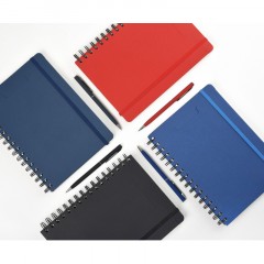 Ежедневник недатированный А5 PRAGMATIC на гребне, черный, 128л 3-748/04 - фото 14