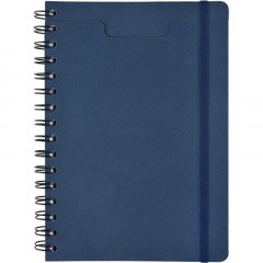 Ежедневник недатированный А5 PRAGMATIC на гребне, темно-синий 128л 3-748/03
