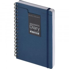 Ежедневник недатированный А5 PRAGMATIC на гребне, темно-синий 128л 3-748/03 - фото 16