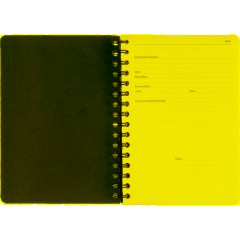 Ежедневник недатированный А5 PRAGMATIC на гребне, красный, 128л 3-748/05 - фото 4