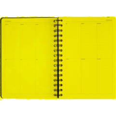 Ежедневник недатированный А5 PRAGMATIC на гребне, красный, 128л 3-748/05 - фото 5