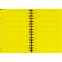 Ежедневник недатированный А5 PRAGMATIC на гребне, красный, 128л 3-748/05 - фото 6