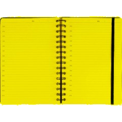 Ежедневник недатированный А5 PRAGMATIC на гребне, красный, 128л 3-748/05 - фото 7