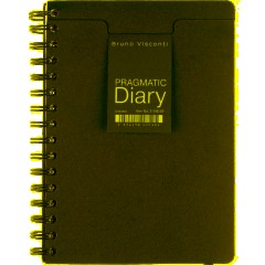 Ежедневник недатированный А5 PRAGMATIC на гребне, красный, 128л 3-748/05 - фото 12