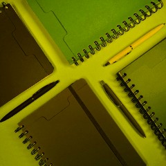 Ежедневник недатированный А5 PRAGMATIC на гребне, красный, 128л 3-748/05 - фото 16