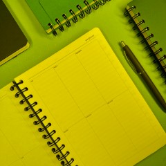 Ежедневник недатированный А5 PRAGMATIC на гребне, красный, 128л 3-748/05 - фото 19