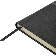 Ежедневник недатированный А5 LYON черный, 136л 3-684/03 - фото 6