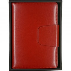 Ежедневник недатированный A5 PRESTIGE красный, 160л 3-352/04 - фото 4