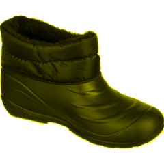 Галоши цв.черный/камуфлированный мод. 116 М (р.37) ЭВА утепленные - фото 3