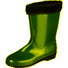 Сапоги женские цв.т.синий мод 260 У (р.36) (232) ПВХ утепленные - фото 2