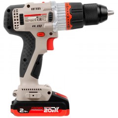 Дрель-шуруповерт ударная аккумуляторная BL CROWN CT21093HMX-2 BMC - фото 3