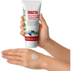 Паста Элен PROFLINE очищающая с искусственным абразивом 200мл - фото 4