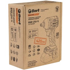 Гайковерт аккумуляторный BORT BSR-21U-S (без АКБ и ЗУ) - фото 10