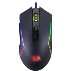 Мышь компьютерная Redragon Trident Lite (72018)игр. черн,RGB,7кн,8000dpi - фото 2