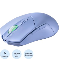 Мышь компьютерная Redragon St4r Pro(72267)игр.син,6кн,BT+2.4G,26000dpi,легк