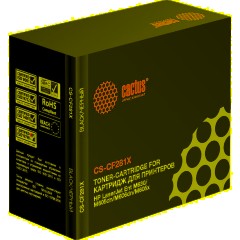 Картридж лазерный Cactus CS-CF281X CF281X чер. пов.емк. для HP LJ Pro M630