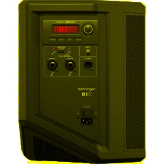 Акустическая система Behringer B1X, 250Вт, аккум, микшер, Bluetooth - фото 3