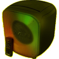 Акустическая система Sven PS-555, черный, 65Вт, BT/USB/microSD, пульт,аккум - фото 11