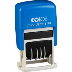 Датер автоматический Colop Мини S120/SD шрифт 3,8 мм с сокр.датой цифр - фото 2