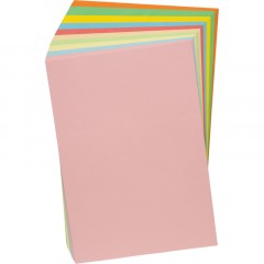 Бумага цветная Attache Multicolor А4,80г(10цв.интенсив,пастель по 20л)200л - фото 3