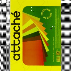Бумага цветная Attache Multicolor А4,80г(10цв.интенсив,пастель по 10л)100л - фото 2