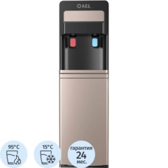 Кулер AEL LD-AEL-805a black/gold, для воды