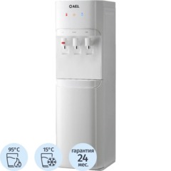 Кулер AEL LD-AEL-808a full white, для воды