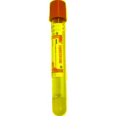 Вакуумные пробирки с гелем и активат свертывания: 3 мл, 13х75 мм уп/100шт