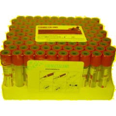 Вакуумные пробирки с гелем и активат свертывания: 3 мл, 13х75 мм уп/100шт - фото 2