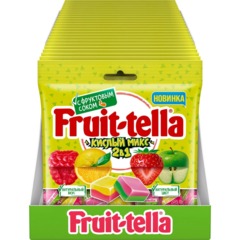Конфеты жевательные Кислый микс Fruittella, 2в1, 70гx24шт/уп - фото 4