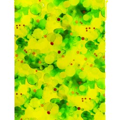 Бумага упаковочная Акварельные пузырьки(70x100см,10л)Собств.разраб.УБ-6802