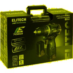 Дрель-шуруповерт ELITECH HD CD 16L2 (E2201.039.01) - фото 11