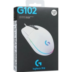 Мышь компьютерная Logitech G102 LightSync White Gaming (910-005809) - фото 5