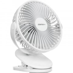 Вентилятор Centek CT-5045,настольный,аккум.1800мАч/5Вт/ 4ск/Клипса/Таймер8ч - фото 2