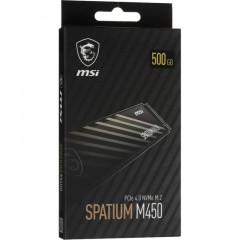 SSD накопитель MSI SPATIUM M450 500GB V1 M.2 PCIE4.0x4(S78-440K380-P83) - фото 3