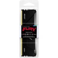 Модуль памяти Kingston FURY Beast DDR4 DIMM 8GB 3200Мгц(KF432C16BB2A/8) - фото 4