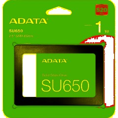 SSD накопитель ADATA SU650 2.5 SATA 1TB(ASU650SS-1TT-R) - фото 3