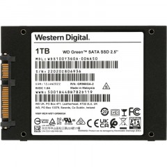 SSD накопитель WD Green 2,5' SATA 1Tb(WDS100T3G0A) - фото 2