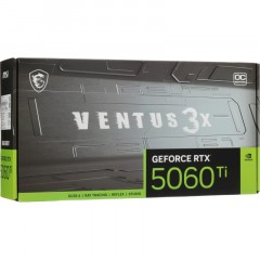 Видеокарта MSI RTX 5060 Ti 8G VENTUS 3X OC, HDMI, DPx3, 8Gb, GDDR7 - фото 5