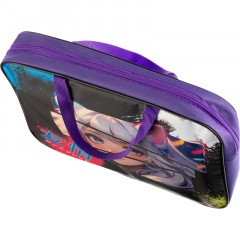 Папка школьника А4 с ручками ШИРОКАЯ,ПШ-11,ДЕВУШКА С УШКАМИ 2025 - фото 4