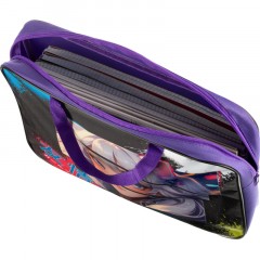 Папка школьника А4 с ручками ШИРОКАЯ,ПШ-11,ДЕВУШКА С УШКАМИ 2025 - фото 5